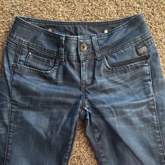 G-Star Raw 27 x 30 Dark Wash New Ford Straight WMN - Picture 2 of 12